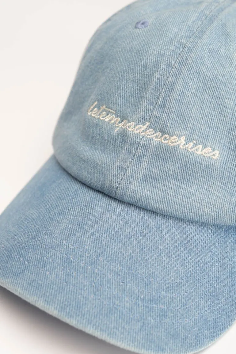 Le Temps des Cerises Casquette Fannya Bleu Denim-Femme Chapeaux & Bonnets