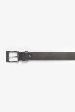 Le Temps des Cerises Ceinture Pegas En Cuir Marron-Homme Ceintures