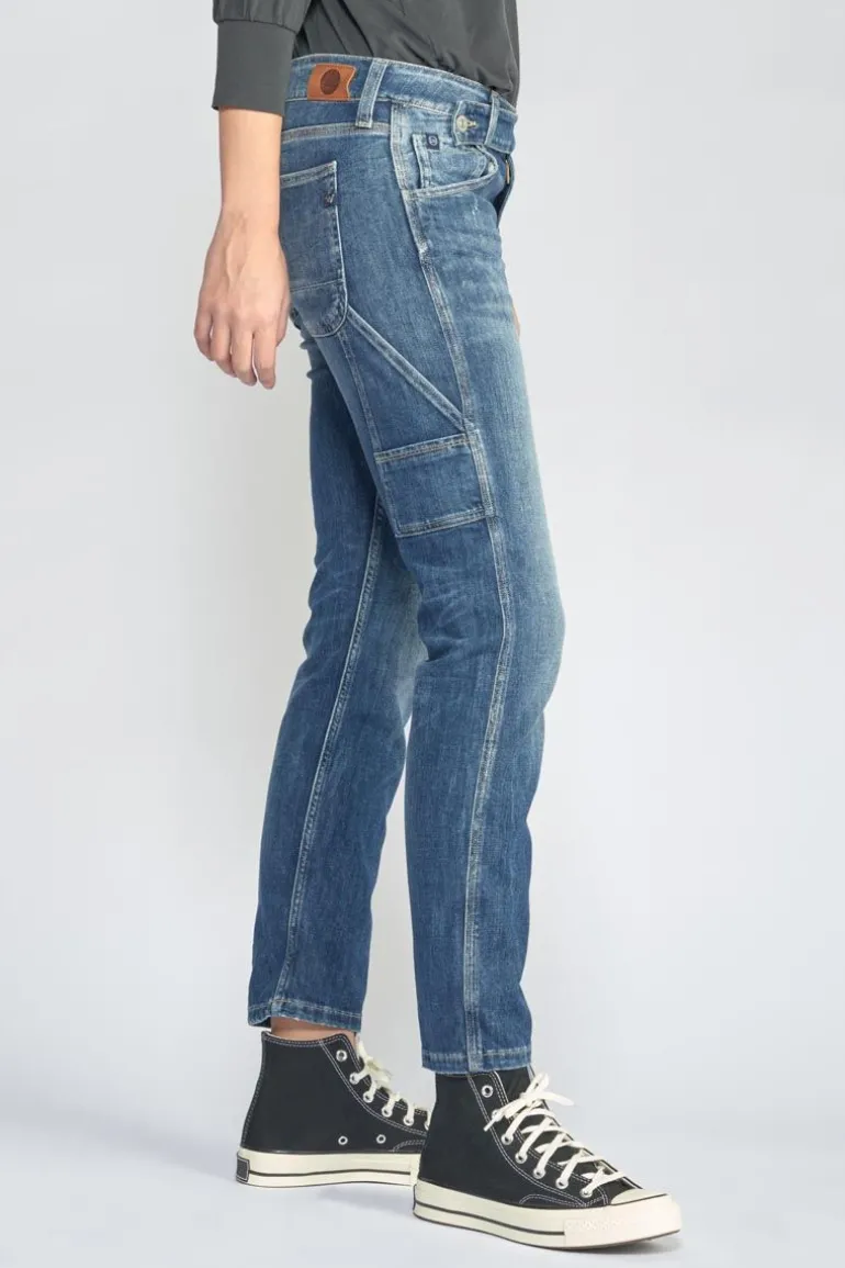 Le Temps des Cerises Chara 200/43 Boyfit Jeans Destroy Bleu N°4-Femme Coupe Boyfit