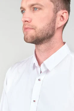 Le Temps des Cerises Chemise Dorus Blanche-Homme Chemises