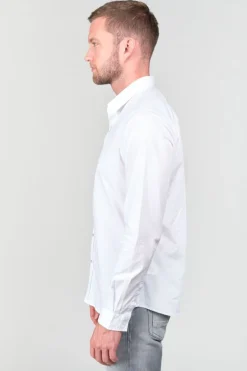 Le Temps des Cerises Chemise Dorus Blanche-Homme Chemises