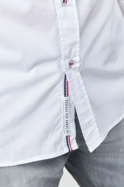 Le Temps des Cerises Chemise Dorus Blanche-Homme Chemises