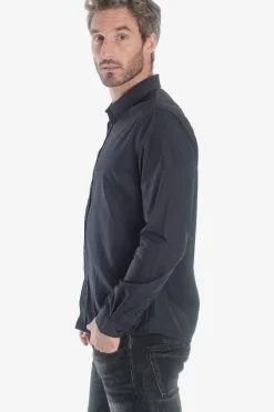 Le Temps des Cerises Chemise Dorus Noire-Homme Chemises