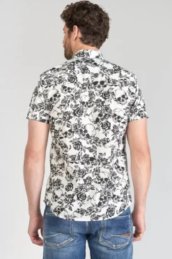 Le Temps des Cerises Chemise Krift A Motif Crane-Homme Chemises