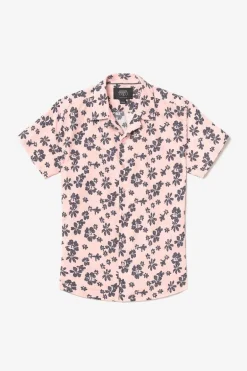 Le Temps des Cerises Chemise Postir Rose A Motif Fleuri-Homme Chemises