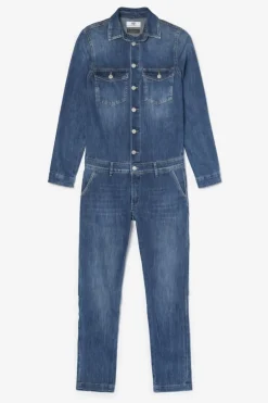 Le Temps des Cerises Combinaison En Jeans Sena Bleue-Femme Salopettes & Combinaisons