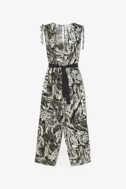 Le Temps des Cerises Combinaison Pantalon Heloise A Motif Jungle-Femme Combinaisons