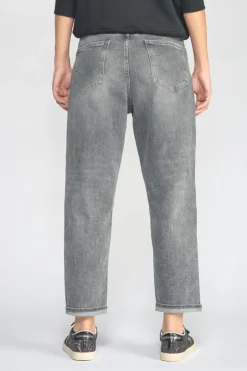 Le Temps des Cerises Cosy Boyfit 7/8Eme Jeans Gris N°3-Femme Coupe 7/8Eme