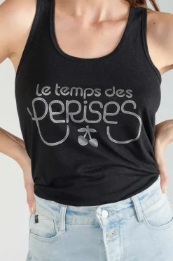 Le Temps des Cerises Debardeur Debtrame Anthracite-Femme T-Shirts & Débardeurs