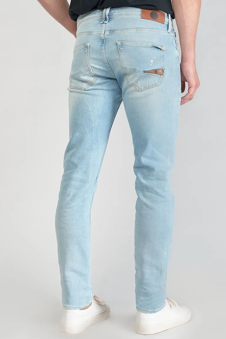 Le Temps des Cerises Delphes 700/11 Adjusted Jeans Destroy Bleu N°5-Homme Coupe Adjusted