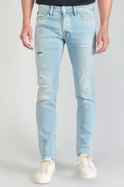 Le Temps des Cerises Delphes 700/11 Adjusted Jeans Destroy Bleu N°5-Homme Coupe Adjusted