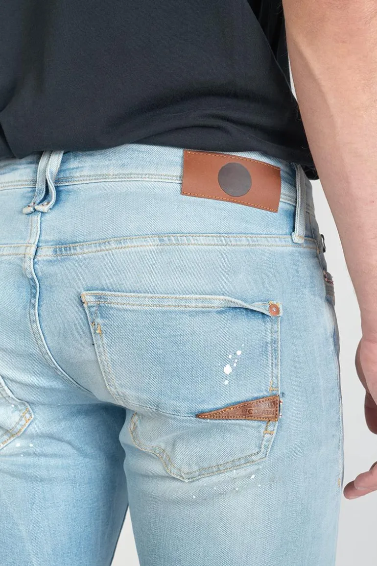 Le Temps des Cerises Delphes 700/11 Adjusted Jeans Destroy Bleu N°5-Homme Coupe Adjusted