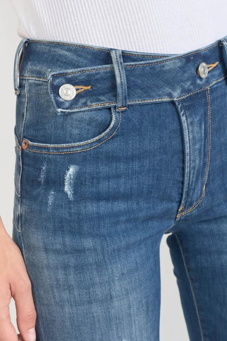Le Temps des Cerises Dina Pulp Slim Taille Haute Jeans Destroy Bleu N°2-Femme Coupe Slim
