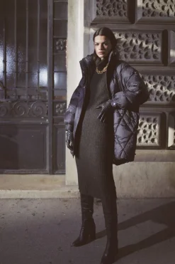 Le Temps des Cerises Doudoune Dotti Noire-Femme Manteaux & Doudounes