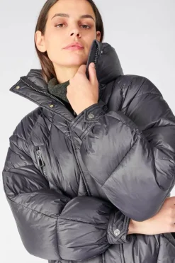 Le Temps des Cerises Doudoune Dotti Noire-Femme Manteaux & Doudounes