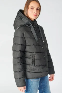 Le Temps des Cerises Doudoune Isy Noire-Femme Manteaux & Doudounes