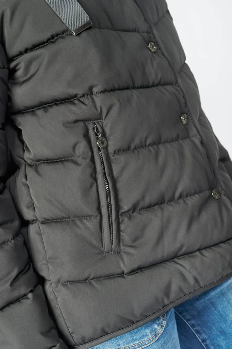 Le Temps des Cerises Doudoune Isy Noire-Femme Manteaux & Doudounes