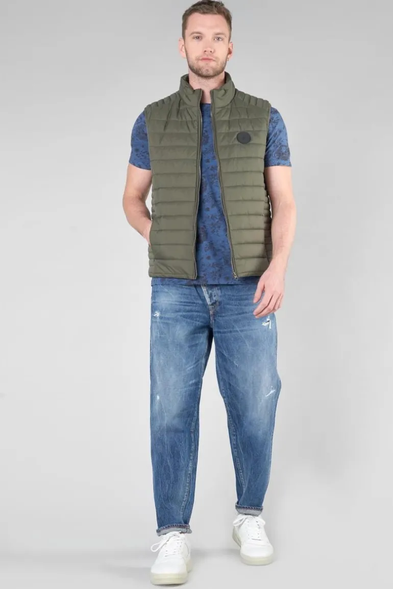 Le Temps des Cerises Doudoune Sans Manches Croz Kaki-Homme Vestes & Manteaux