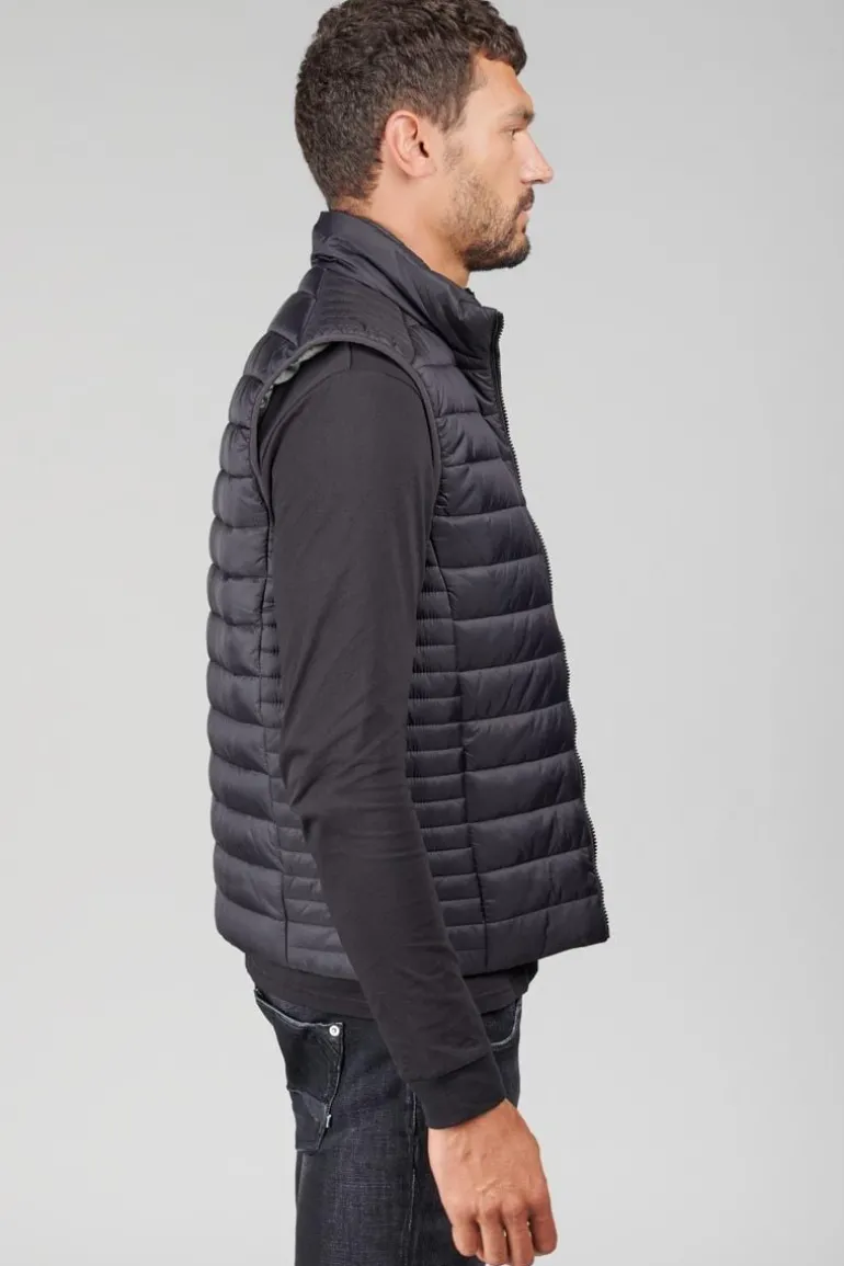 Le Temps des Cerises Doudoune Sans Manches Croz Bleu Marine-Homme Vestes & Manteaux