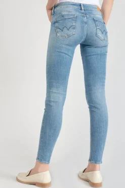 Le Temps des Cerises Fawn Pulp Slim 7/8 Eme Jeans Bleu N°4-Femme Coupe Slim