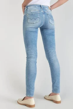 Le Temps des Cerises Flip Pulp Slim Jeans Bleu N°4-Femme Coupe Slim