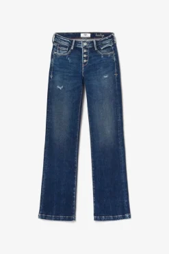 Le Temps des Cerises Foch Flare Jeans Destroy Bleu N°2-Femme Coupe Flare / Bootcut