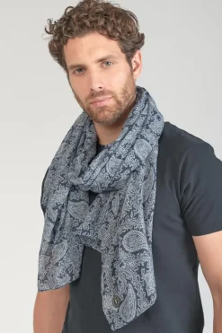Le Temps des Cerises Foulard Doler A Motif Cachemire-Homme Écharpes & Foulards