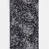 Le Temps des Cerises Foulard Jadida A Motif Fleuri Noir Et Blanc-Femme Écharpes & Foulards