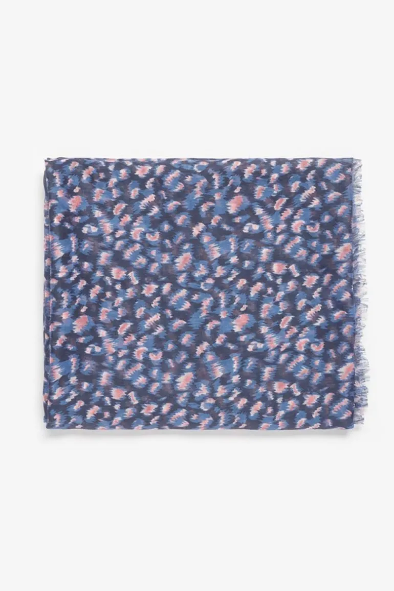 Le Temps des Cerises Foulard Nerea A Motif Leopard-Femme Écharpes & Foulards