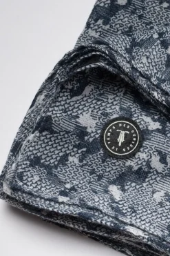 Le Temps des Cerises Foulard Rimor Bleu Nuit-Homme Écharpes & Foulards