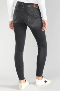 Le Temps des Cerises Geos Pulp Slim 7/8Eme Jeans Destroy Noir N°1-Femme Coupe Slim