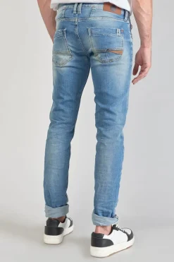 Le Temps des Cerises Ginier 700/11 Adjusted Jeans Destroy Bleu N°4-Homme Coupe Adjusted