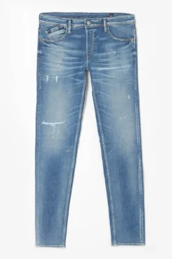 Le Temps des Cerises Groov 700/11 Adjusted Jeans Destroy Bleu N°4-Homme Coupe Adjusted