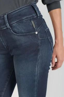 Le Temps des Cerises Gush Ultra Pulp Slim 7/8Eme Jeans Bleu-Noir N°1-Femme Coupe Slim