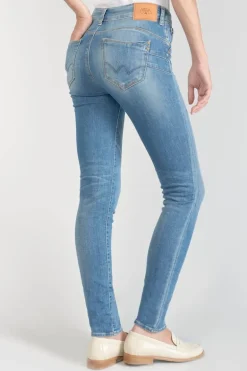 Le Temps des Cerises Houp Pulp Slim Taille Haute Jeans Bleu N°3-Femme Coupe Slim