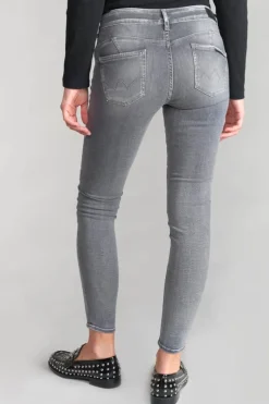 Le Temps des Cerises Jarry Pulp Slim 7/8Eme Jeans Gris N°3-Femme Coupe Slim