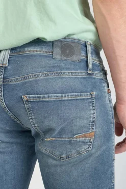 Le Temps des Cerises Jogg 700/11 Adjusted Jeans Destroy Bleu N°4-Homme Coupe Adjusted