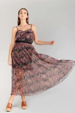 Le Temps des Cerises Jupe Longue Ran Irisee-Femme Shorts & Jupes