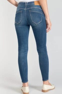 Le Temps des Cerises Kirr Pulp Slim Taille Haute 7/8Eme Jeans Bleu N°3-Femme Coupe Slim