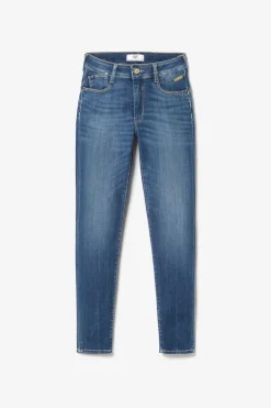 Le Temps des Cerises Kirr Pulp Slim Taille Haute 7/8Eme Jeans Bleu N°3-Femme Coupe Slim