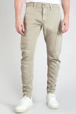 Le Temps des Cerises Koge Army Jogg Tapered Arque Beige-Homme Pantalons & Chinos