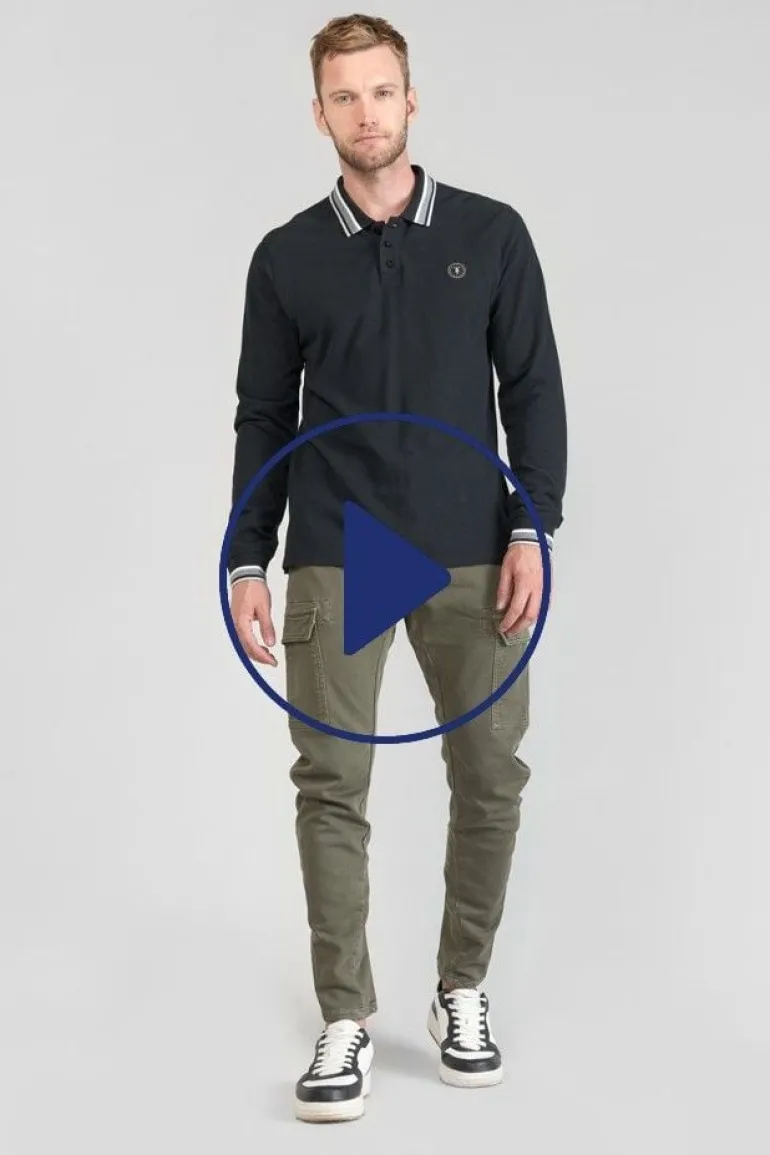 Le Temps des Cerises Koge Army Jogg Tapered Arque Kaki-Homme Pantalons & Chinos