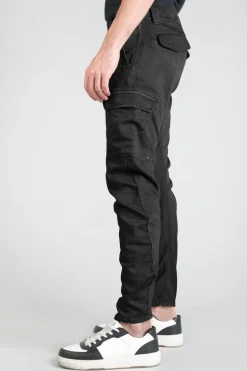 Le Temps des Cerises Koge Army Jogg Tapered Arque Noir-Homme Pantalons & Chinos