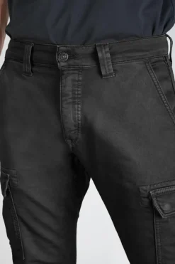 Le Temps des Cerises Koge Army Jogg Tapered Arque Noir-Homme Pantalons & Chinos