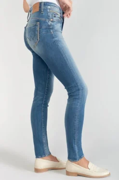 Le Temps des Cerises Lump Pulp Slim Taille Haute 7/8Eme Jeans Bleu N°3-Femme Coupe Slim