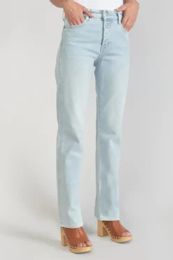 Le Temps des Cerises Lux 400/19 Mom Taille Haute Jeans Bleu N°5-Femme Coupe Regular