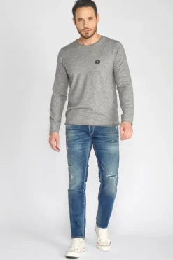 Le Temps des Cerises Marvin 700/11 Adjusted Jeans Destroy Vintage Bleu N°2-Homme Coupe Adjusted