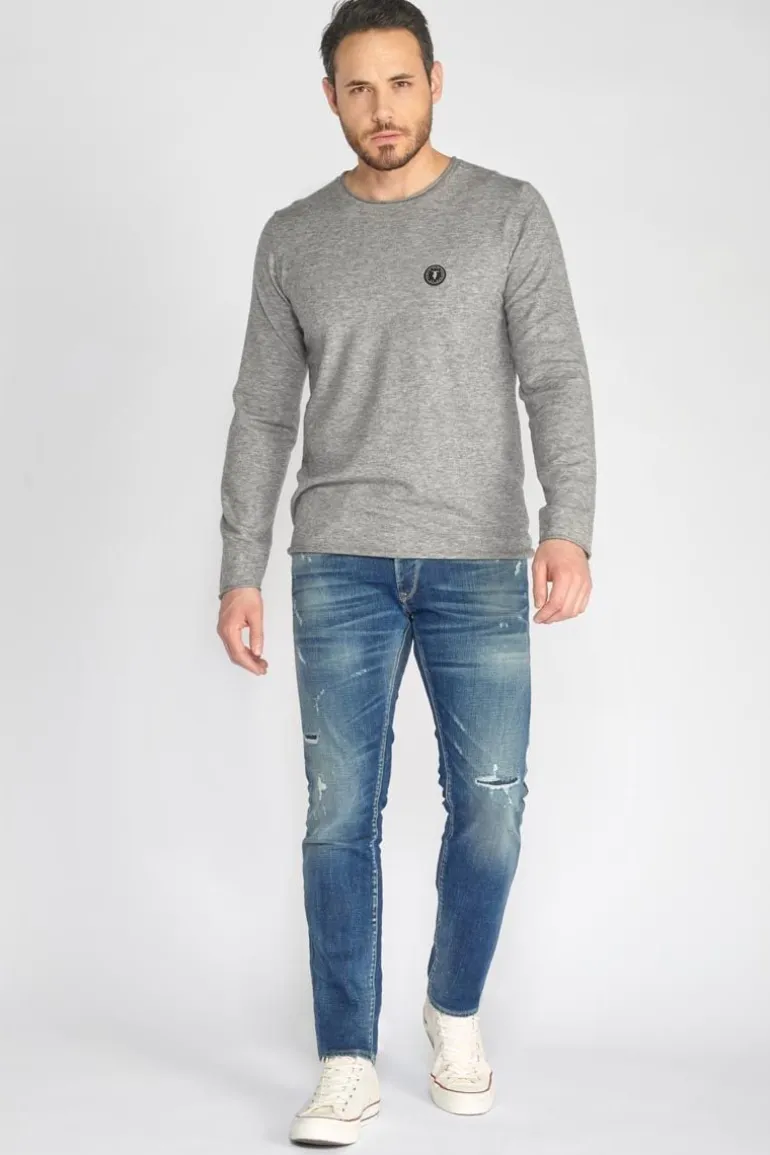 Le Temps des Cerises Marvin 700/11 Adjusted Jeans Destroy Vintage Bleu N°2-Homme Coupe Adjusted