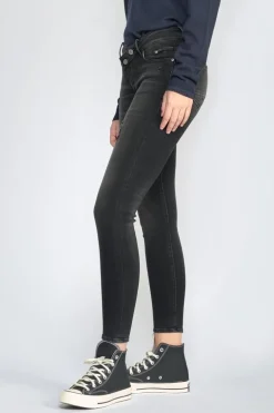 Le Temps des Cerises Meteors Pulp Slim 7/8Eme Jeans Noir N°1-Femme Coupe Slim
