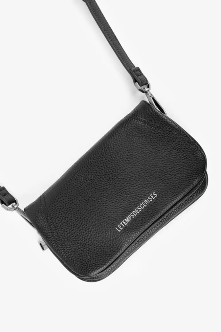 Le Temps des Cerises Mini Sac A Bandouliere Jade Noir-Femme Sacs & Portefeuilles